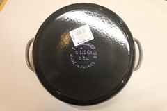 Le Creuset Signature Round Casserole/Oven 5.5 Qt. 10.25 In. Flint Oyster NEW ^