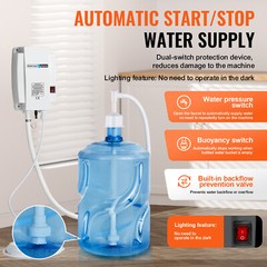 VEVER AC Bottled Water Dispensing Pump System Dispenser Replace Bunn Flojet 110V