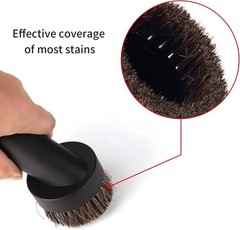 2Pcs Soft Bristle Vacuum Brush Round Brush Vacuum Attachment Universal Vacuum…