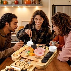 Charcuterie Board Set – Cheese Board for Serving – House Warming Gift Set