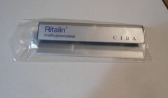 One CIBA Ritalin Clip-It Strip Adhesive Back Note &Paper Holder – 5-3/4 Inches
