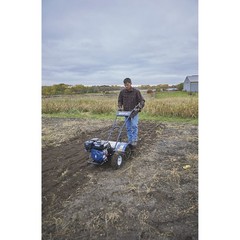 Powerhorse 20in. Rear Tine Tiller Cultivator, 6.5in. Tilling Depth,