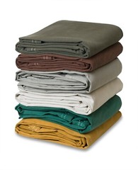Heavy Duty Canvas Tarp – 100% Cotton Canvas – Water and Mildew Resistant