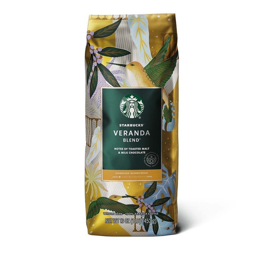 Starbucks Veranda Blend Whole 16 Ounce (Pack of 1), Information Not Available