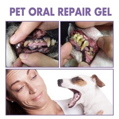 Pet Oral Repair Gel Puppy Tartar Removal Odor Eliminator Whiten Cats Dogs Teeth