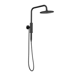 Aquarius 1-Spray Setting 1.8 GPM Dual Wall Mounted 8 In. Fixed and Handheld Show