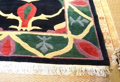 Hand-Knot 55″x88″ TUFENKIAN TIBETAN WOOL RUG