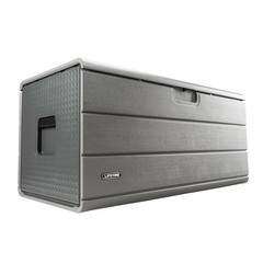Lifetime 170 Gallon Resin Deck Storage Box w/ Lockable Latch Outdoor Container