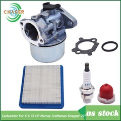 Carburetor For Briggs & Stratton 6-6.75HP Murray Craftsman Snapper 22″ Mower