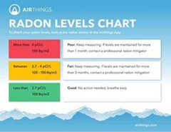Airthings 223 Corentium Home Radon Detector