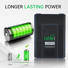 For Greenworks Pro 60V Max 5.0Ah Lithium-ion Battery LB60A03 LB60A04 LB60A00 New