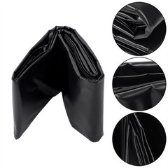 Reinforced HDPE Pond Liner 20 x 20 FT Waterproof Fish Pond Liner 20 Mil