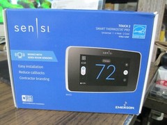 Emerson Sensi touch 2 1F96U-42WF Wi-Fi Thermostat Touchscreen White
