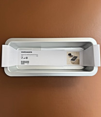 IKEA VARDAGEN Silver Bakeware Bread Loaf Pan 302.569.90 Oven-Safe-NEW