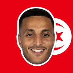 Tunisia Coast National Team Big Head Cutout – Ali Abdi, Anis Ben Slimane