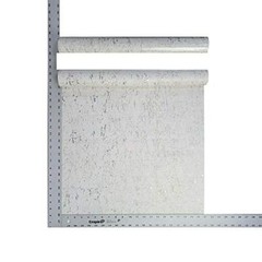 Contemporary Modern Faux Cork wallpaper rolls off white gold silver textured 3D