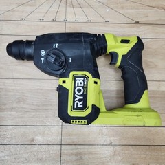 FOR PARTS Ryobi P223 18V 1” Cordless Rotary Hammer Drill