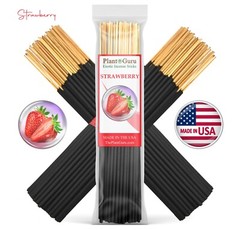 STRAWBERRY Incense Sticks 7″ Bulk Pack Wholesale Hand Dipped Lot