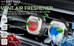 6x Car Vent Clip Air Freshener Aromatherapy Scent Diffuser Truck Odor Eliminator