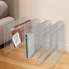 Modern Silver Side Table, Iron Silver Side Table, M-shaped Side Table Decoration