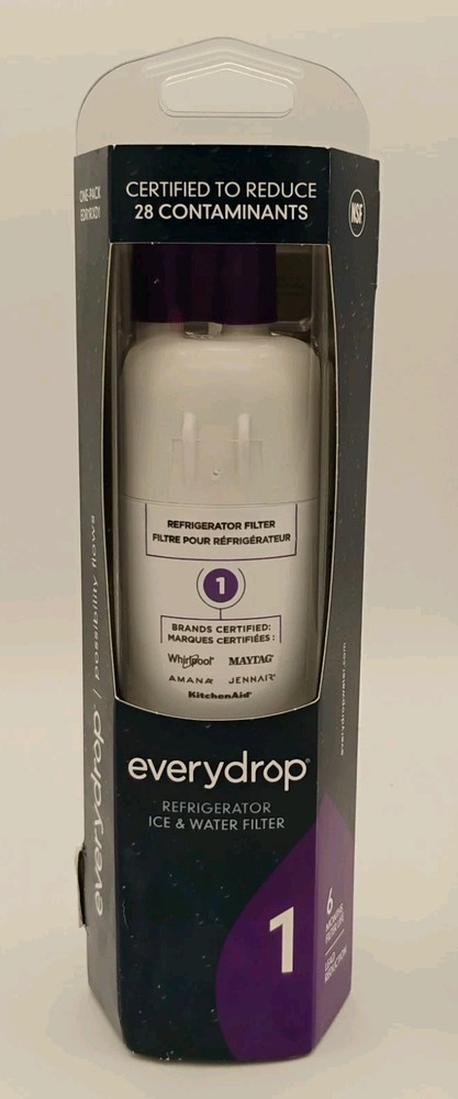 EveryDrop #1 Whirlpool, Amana EDR1RXD1 Refrigerator Water Filter, Brand New