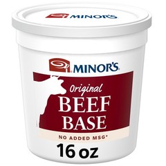 Minor’s Beef Base, Great for Soup Broth and Sauces, 0 16 Ounce (Pack of 1)