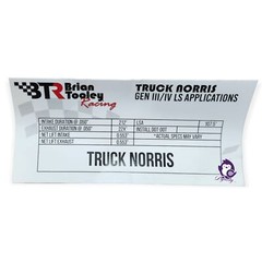 BTR TRUCK NORRIS Cam Kit with Pushrods, Delphi Lifters & Trays LS 4.8 5.3 6.0