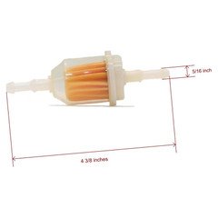 VACCUM FUEL PUMP For BRIGGS 491922 808656 and KOHLER 2439304-S 2439316-S &FILTER