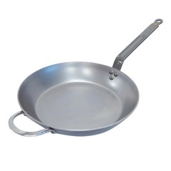 Pan Steel Fry 14 Diameter 10.25 Surface de Buyer Model 5610.36 Carbon MINERAL