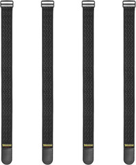 24″ Elastic Cinch Straps 4 Pack Anti-Slip Cable Hose Storage Tie Wraps