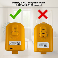 Original LG CordZero A900 A902 A905 A906 A907 A908 Rechargeable Li-ion Battery
