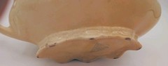 Vintage Crazed,Stained,Weathered Avona Taylor Smith & Taylor China Co.Gravy Boat