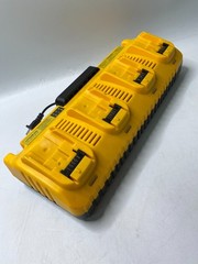 Lot of 4 FOR DEWALT 20V 12.0 AH Lithium-Ion Batteries W/ Quad Charger