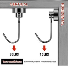 large magnetic hooks heavy duty 100 lbs 110 lbs strong magnetic hooks hanger