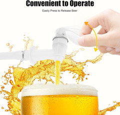 Portable Beer Dispenser, Dual Tank Backpack Drink Dispenser, Backpack Beer