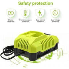 For Ryobi One + 18 Volt P117 18V PCG002 Lithium Ion Battery Charger Li-ion