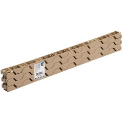 24 In. Horizontal Plastic Roof Closure Strips (6-Pack)