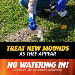 Ortho Orthene Fire Ant Killer1, Kills Queen, Destroys up to 162 Mounds, 12 oz.