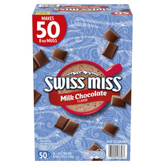 Swiss Miss Milk Chocolate Flavor Hot Cocoa Mix 1.38 oz 50-Count