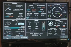Weather Display for WeatherFlow Tempest – Bring Your Own HDMI Display