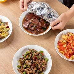Reusable Food-grade Aluminum Foil Film for Oven, Insulation, Takeaway & Picnic