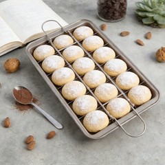 12.2*7.68*1.57in Carbon Steel Baking Sheet with Divider Nonstick Baking Pan