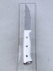 Cuisinart CLASSIC 4.5″ STEAK Knife w/ HIGH-CARBON Steel Blade & WHITE Handle