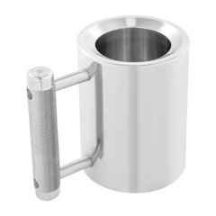 2 in 1 Stainless Steel Dumbbell Water Bottle 8kg Adjustable Weight Fitness Cup