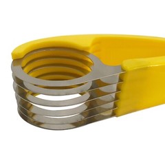 Banana Slicer Cucumbers Ham Slicer Stainless Steel Fruit Divider Slicing Tool