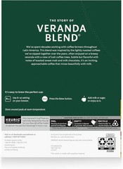 Starbucks Veranda Blend Blonde Roast Coffee Keurig K-Cup Pods – 60 Count Box