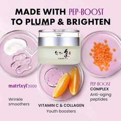 Collagen Peptide Anti-Aging Face Cream – Day/Night Korean Moisturizer