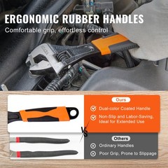 VEVOR Pliers Set Groove Joint Pliers 8-Piece High Carbon Steel 12″/10″/8″/6″