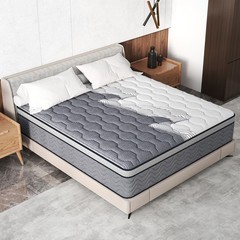 12″ Full Queen King Hybrid Mattress Medium Firm Soft Memory Foam Spring in a Box