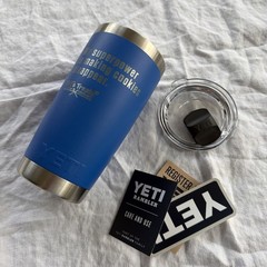 Yeti Rambler Tiff’s Treats CORPORATE BLUE not available RARE color NEW LIMITED